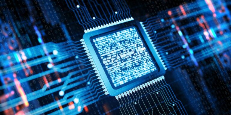 Senphoton team working on photonic integrated circuit (PIC) solutions in a high-tech lab.